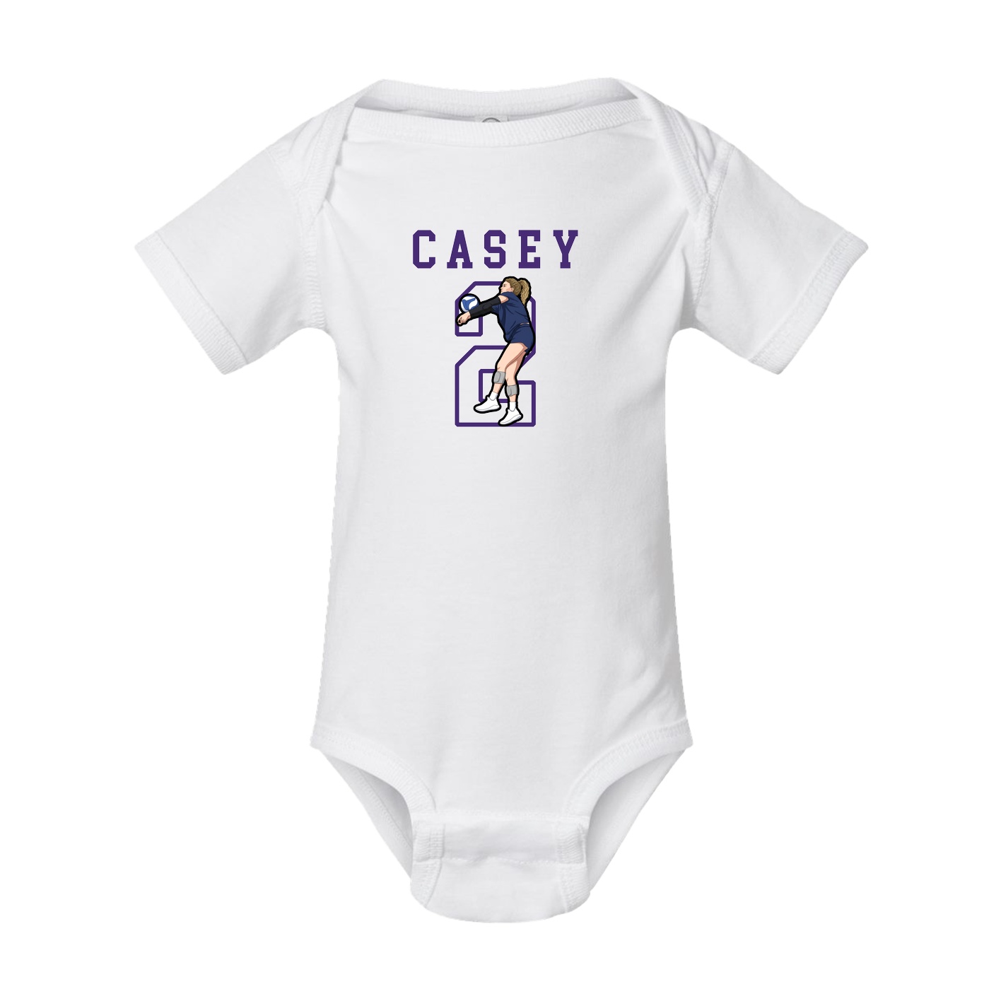 Baby Onesie — Shirsey in White