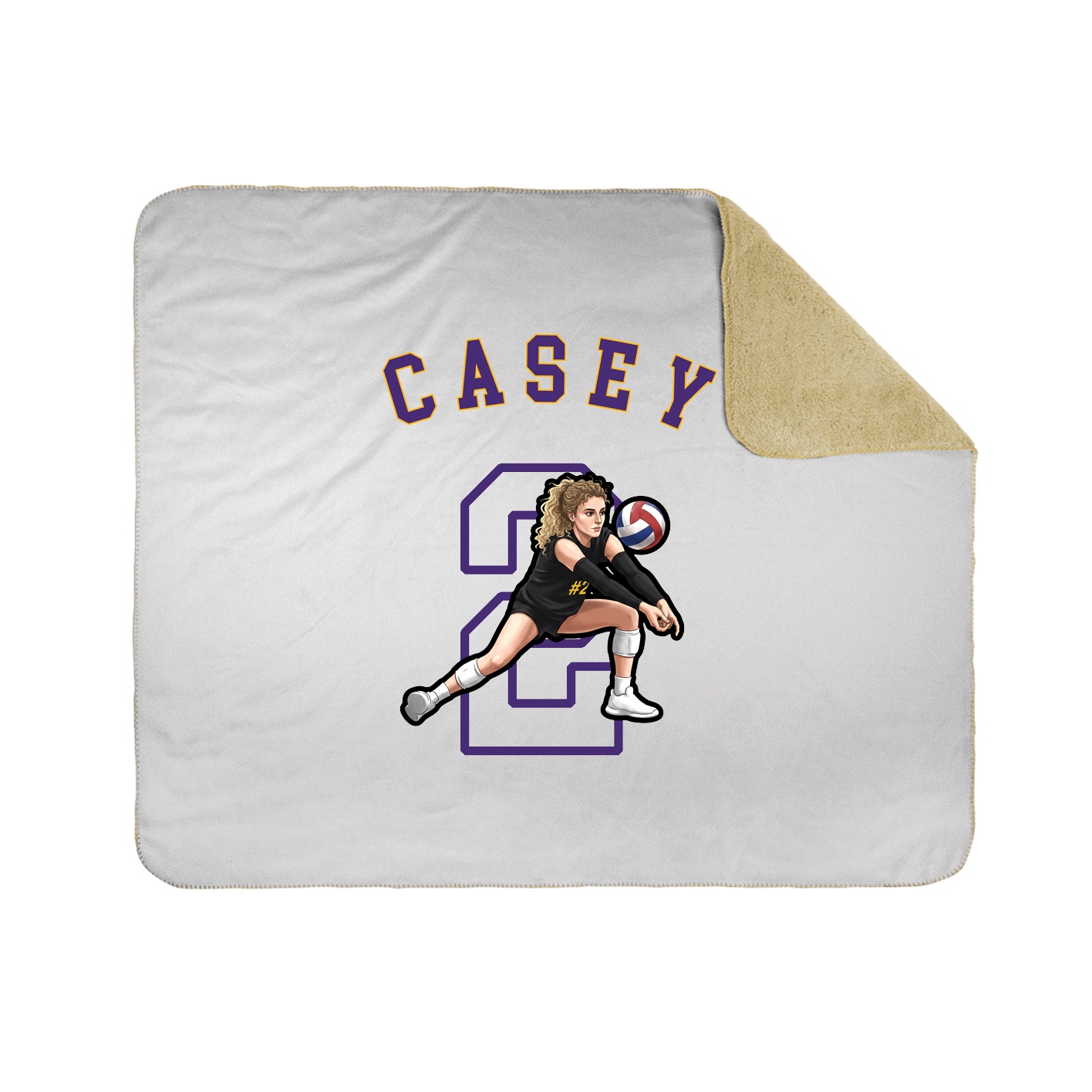 Throw Blanket — Shirsey Arch in White