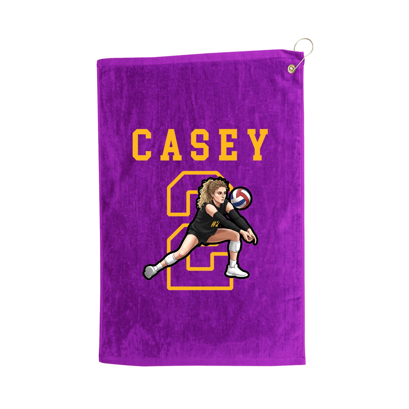 Golf Towel — Shirsey in Purple