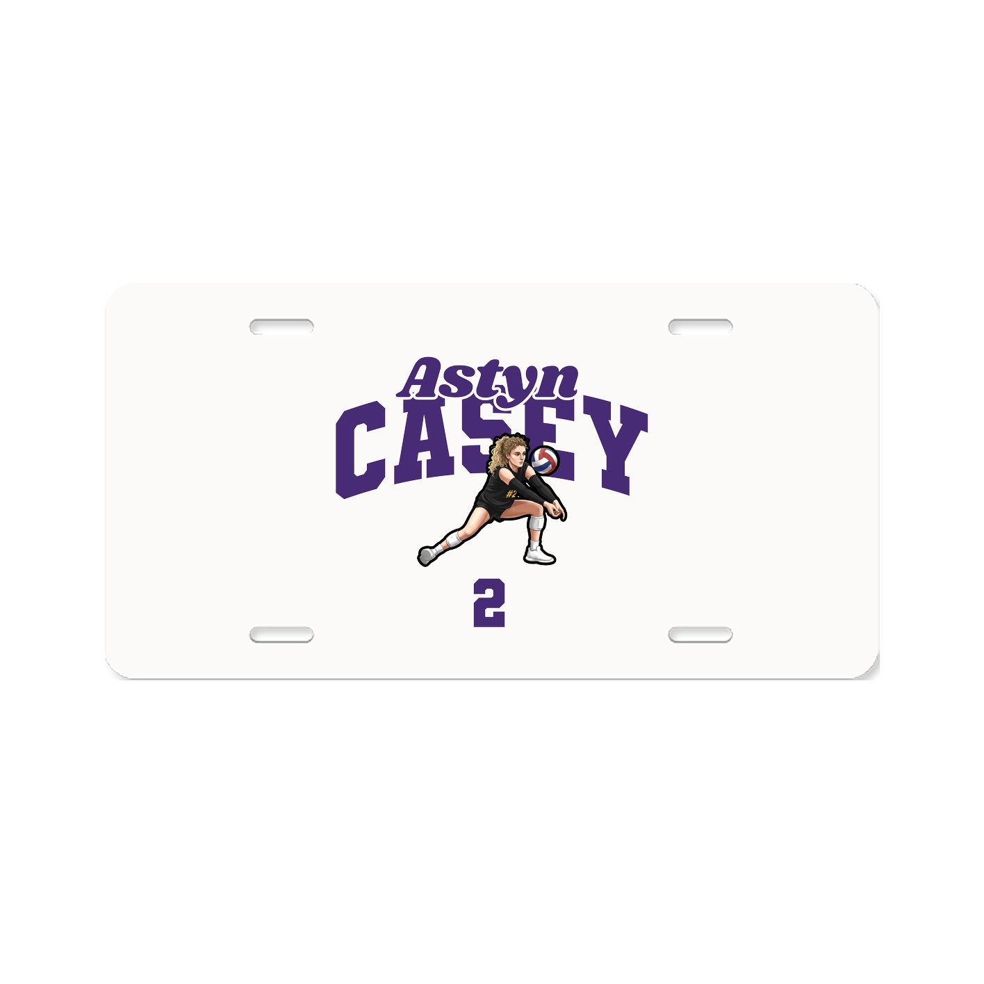 License Plate — Signature Arch in Classic