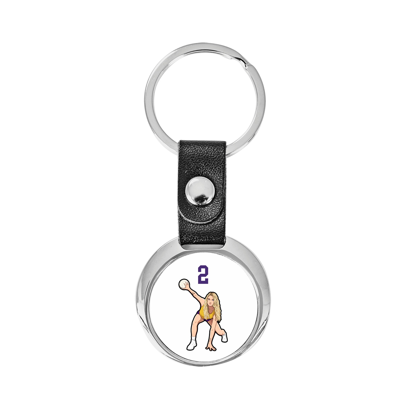 Key Chain — Number Top in Classic