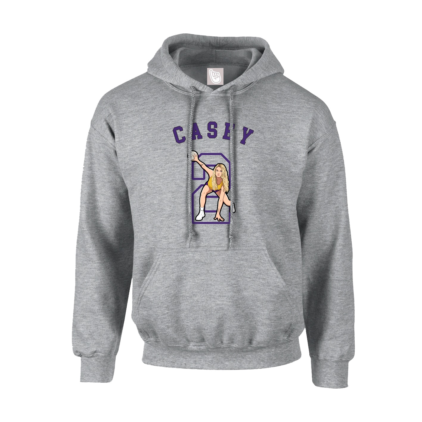 Hoodie — Shirsey Arch in Grey