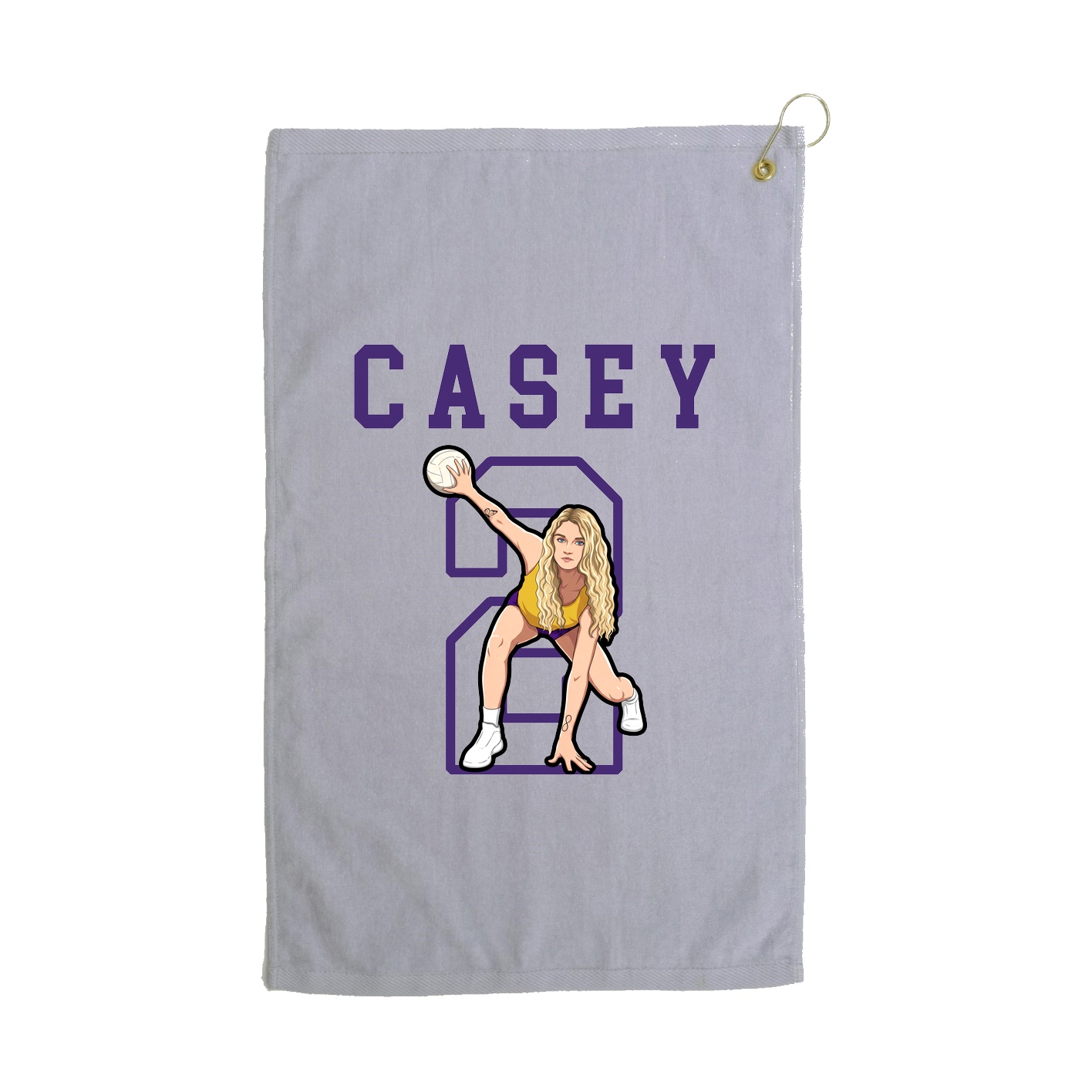 Golf Towel — Shirsey in Grey