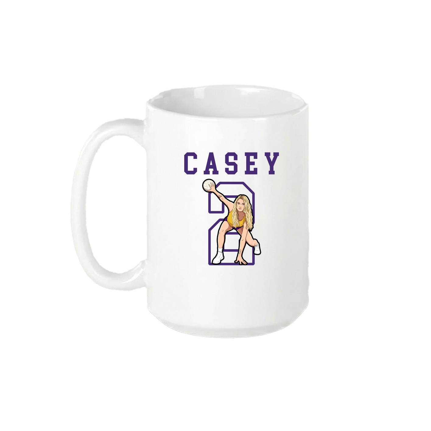 15oz Coffee Mug — Shirsey in White