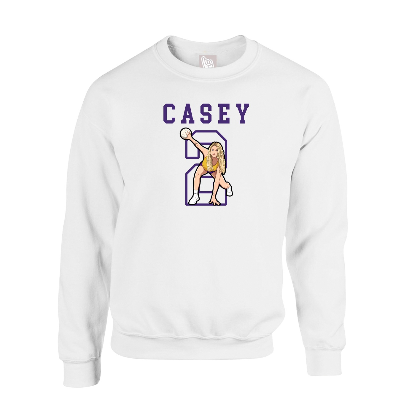 Fleece Crew — Shirsey in White