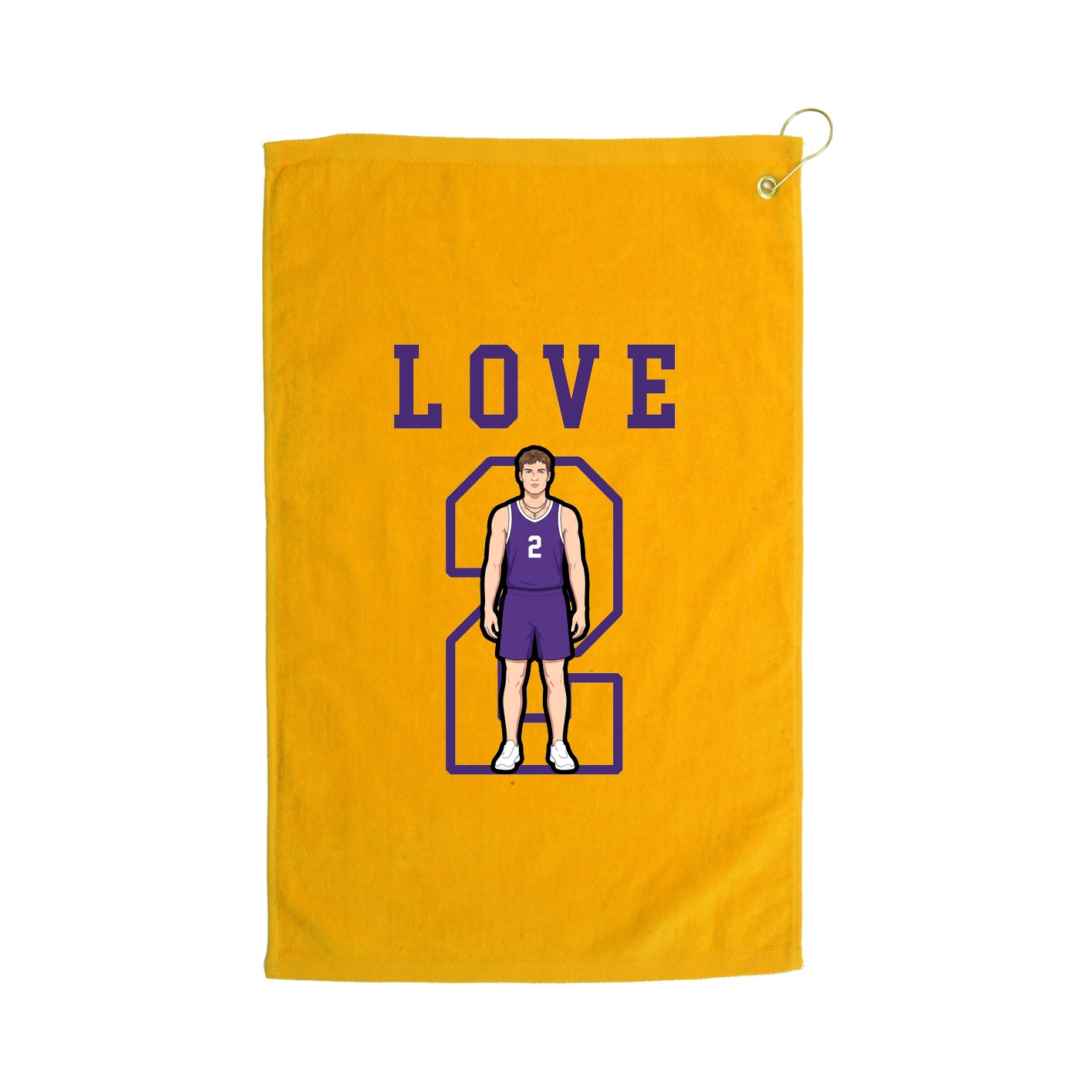 Golf Towel — Shirsey in Gold