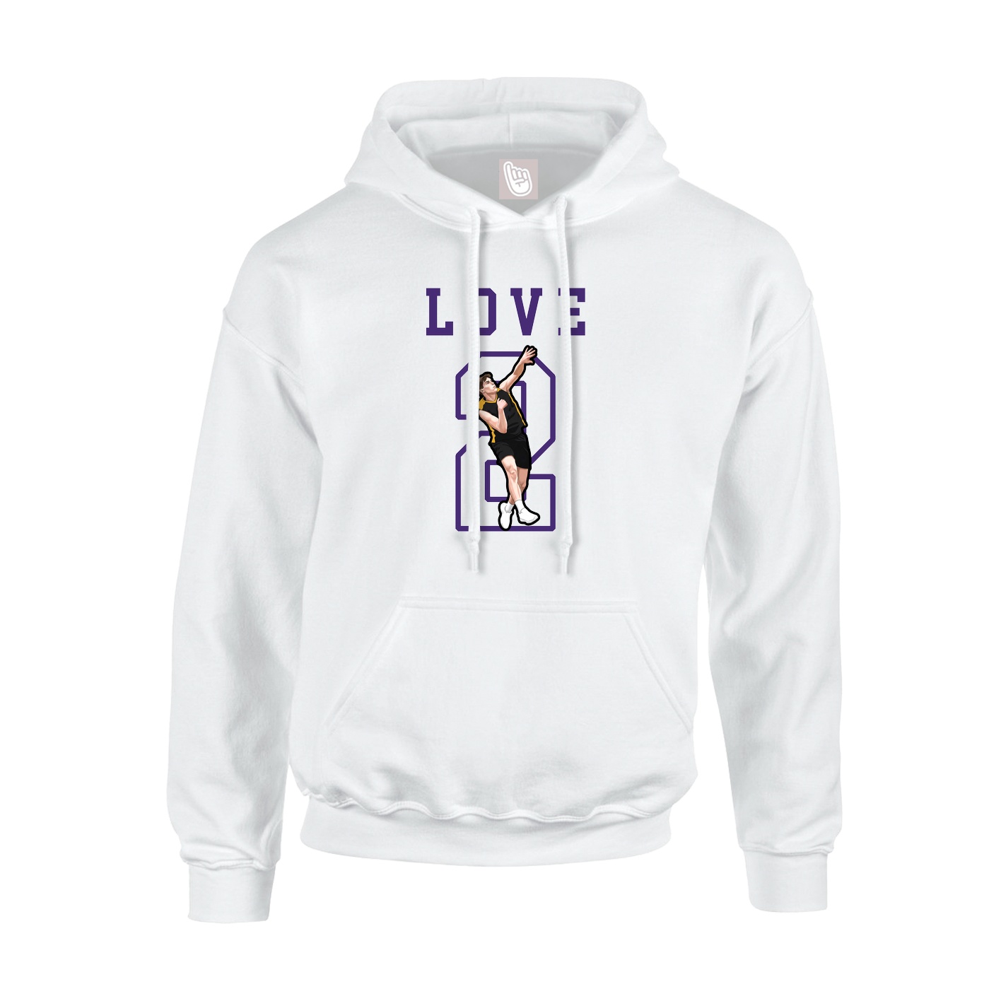 Hoodie — Shirsey in White