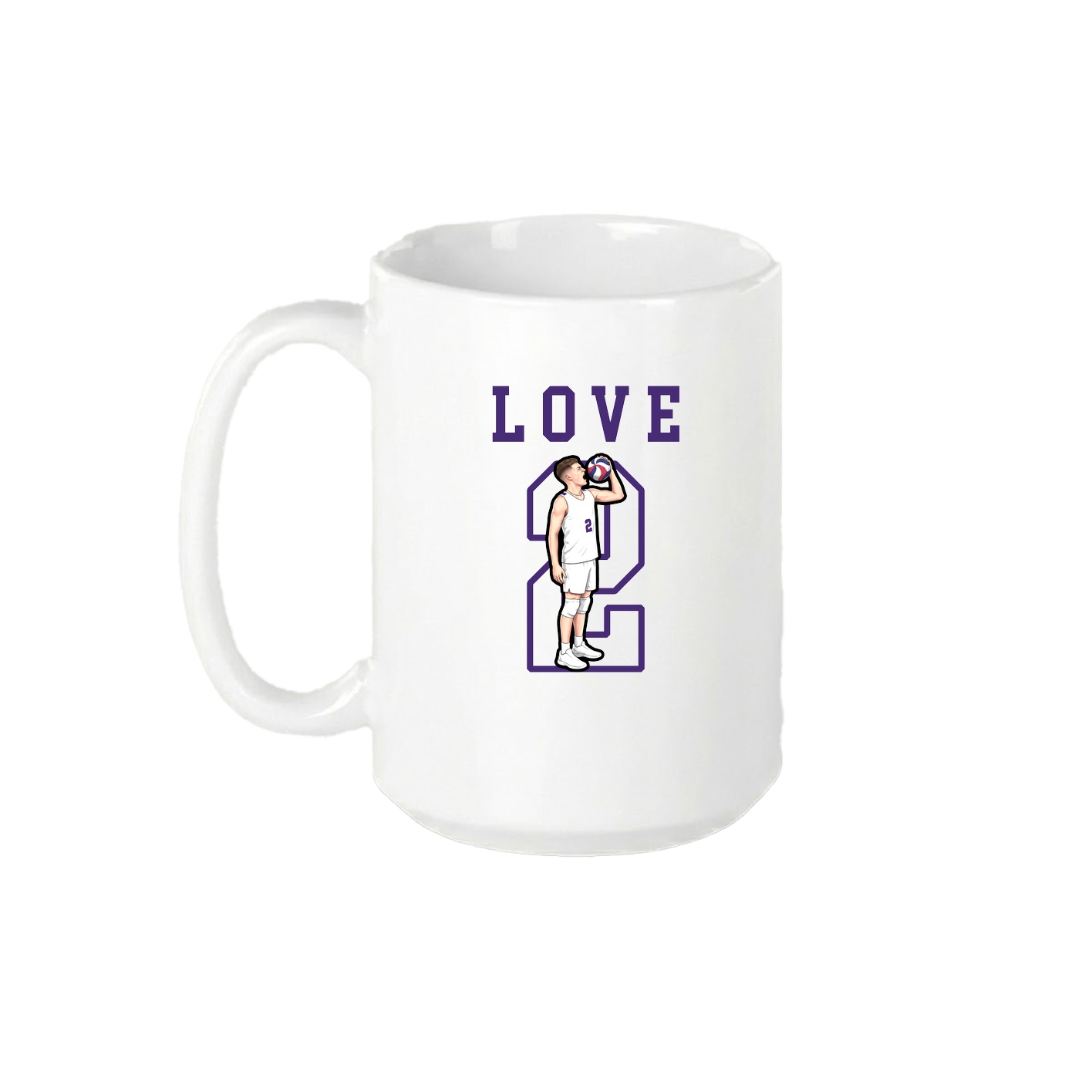 15oz Coffee Mug — Shirsey in White
