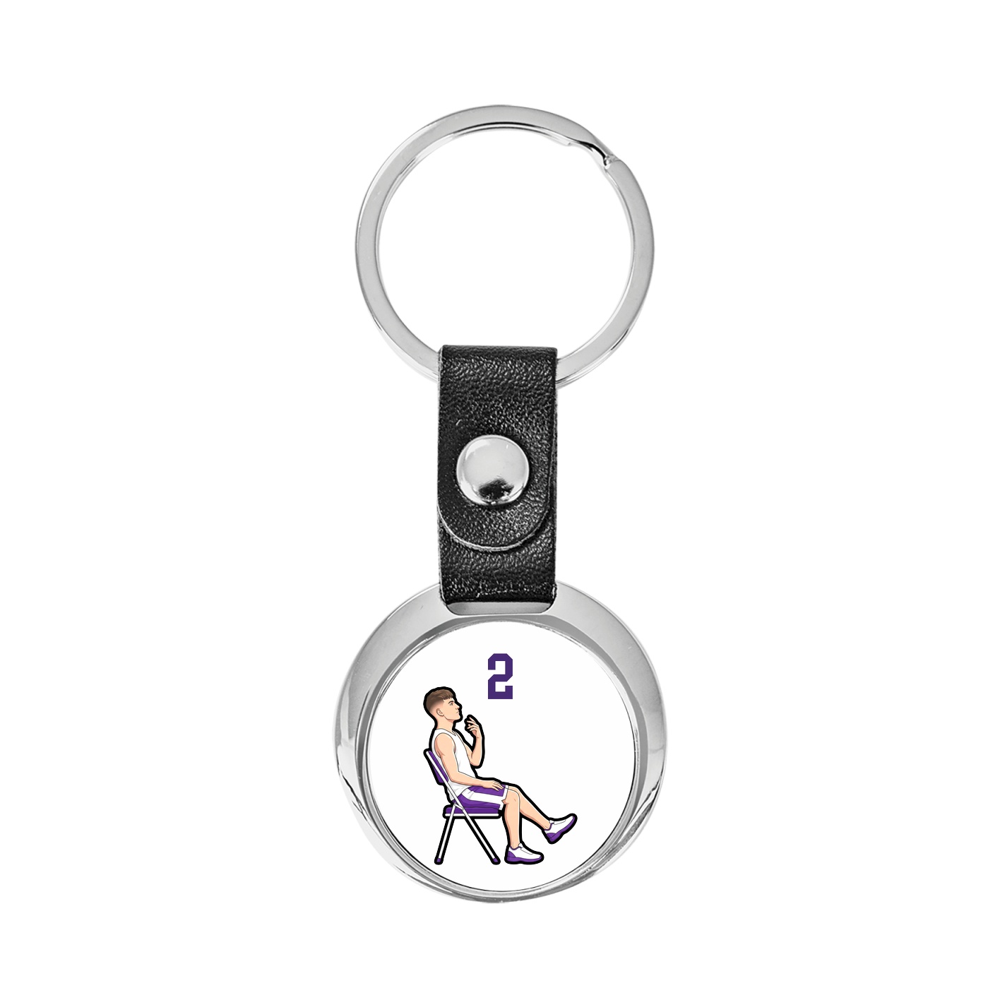 Key Chain — Number Top in Classic