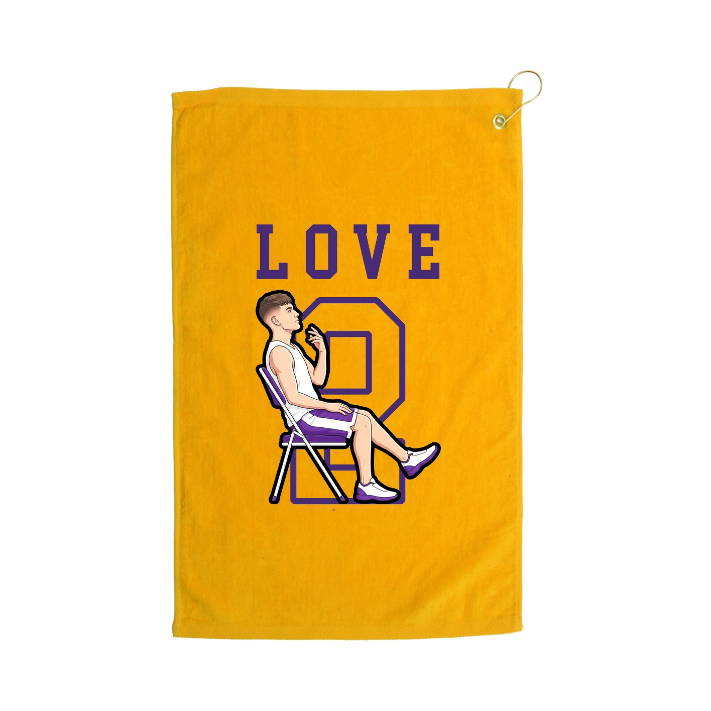 Golf Towel — Shirsey in Gold