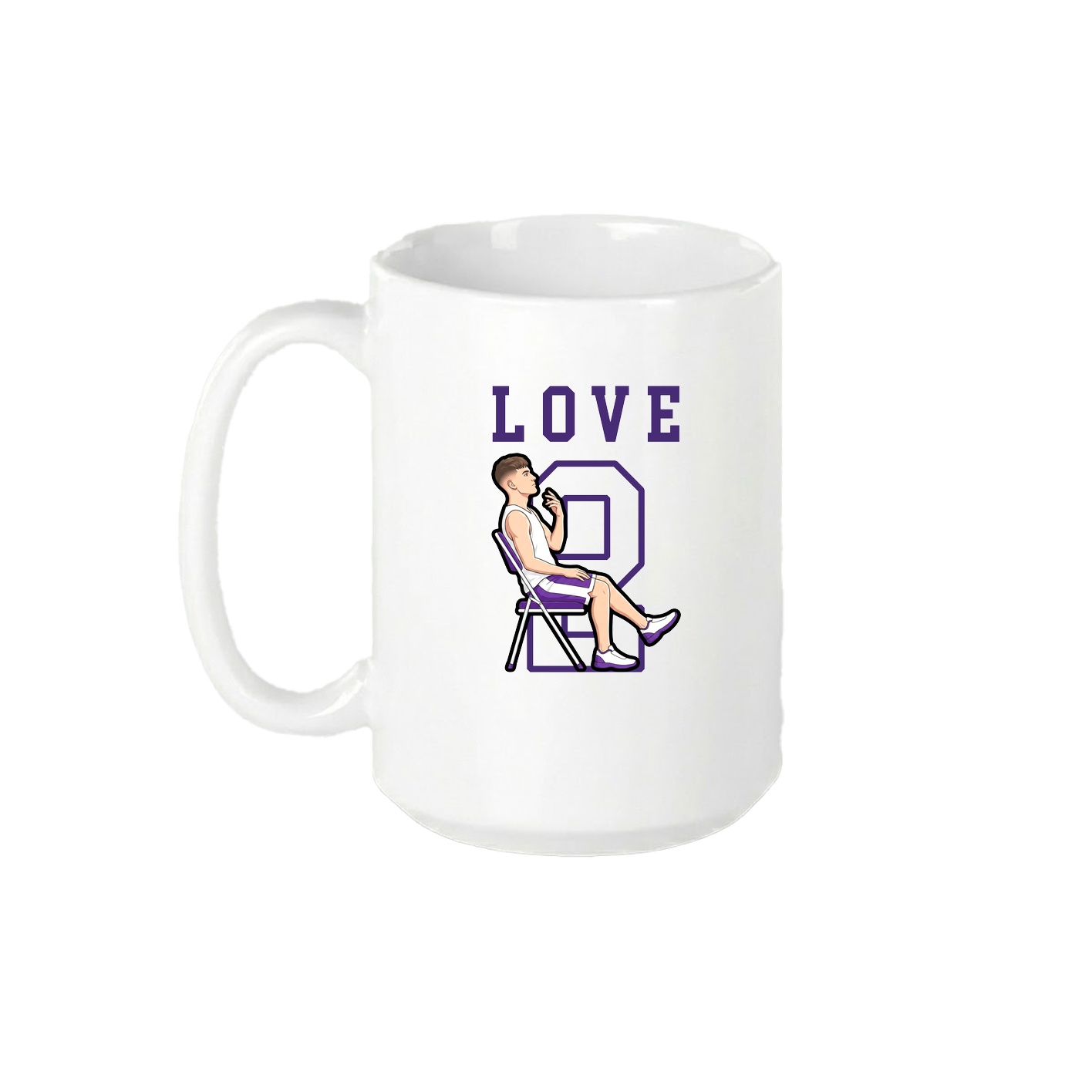 15oz Coffee Mug — Shirsey in White