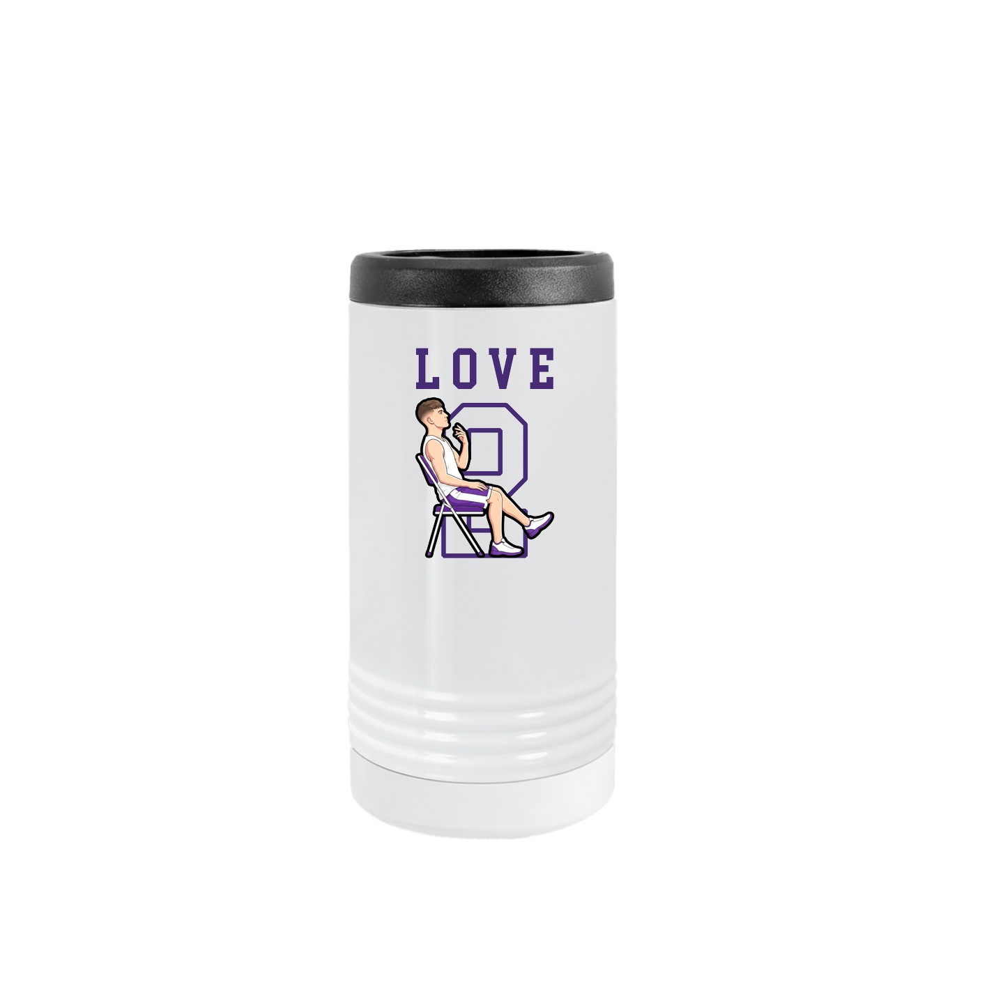 Slim Beverage Holder — Shirsey in White