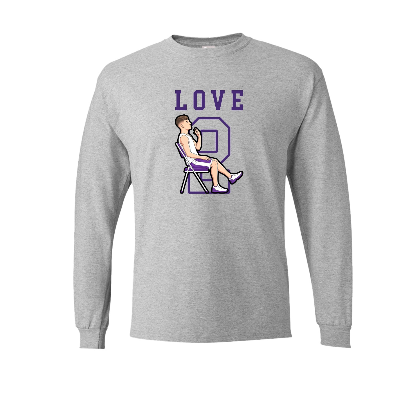 Long Sleeve Tee — Shirsey in Grey