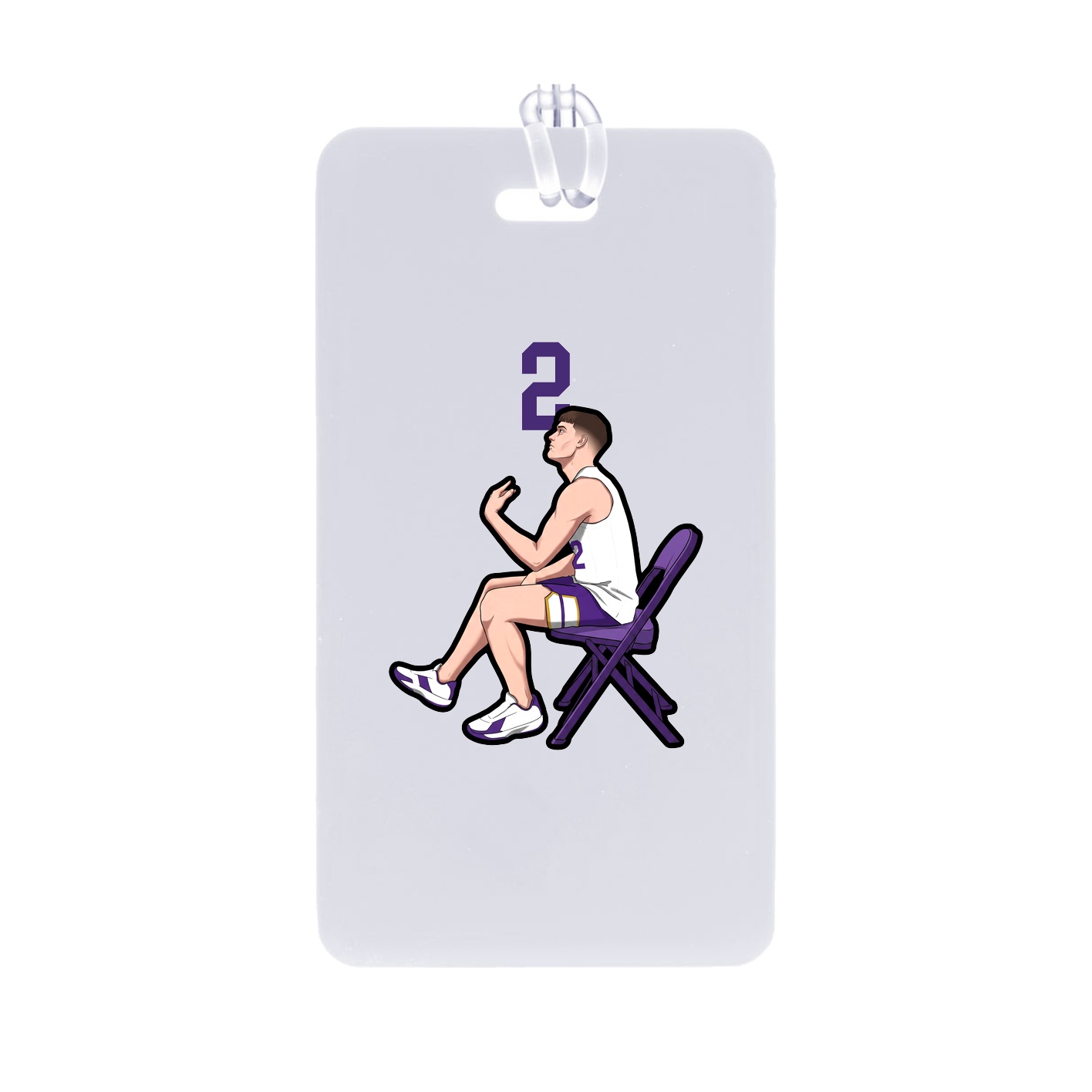 Bag Tag — Number Top in Classic