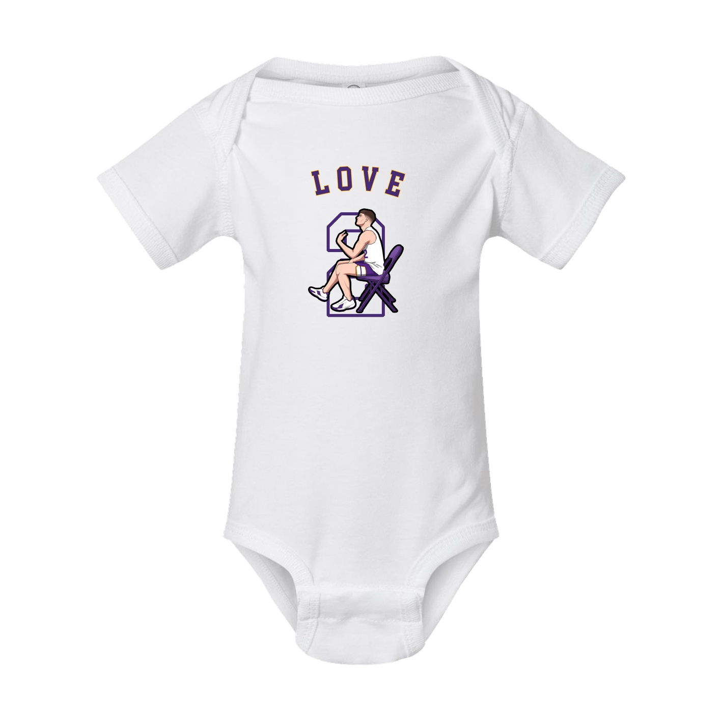 Baby Onesie — Shirsey Arch in White