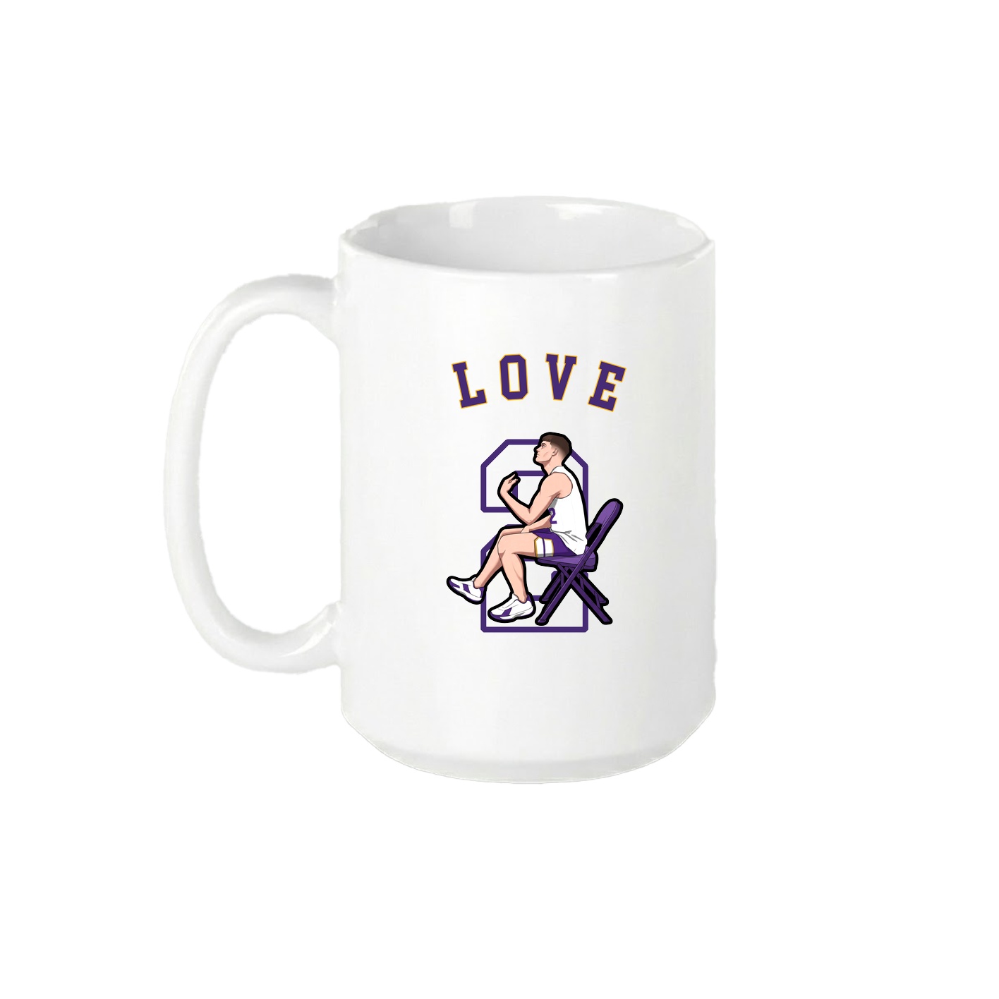 15oz Coffee Mug — Shirsey Arch in White