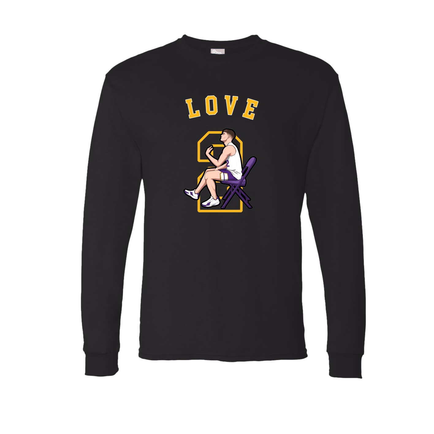 Long Sleeve Tee — Shirsey Arch in Black