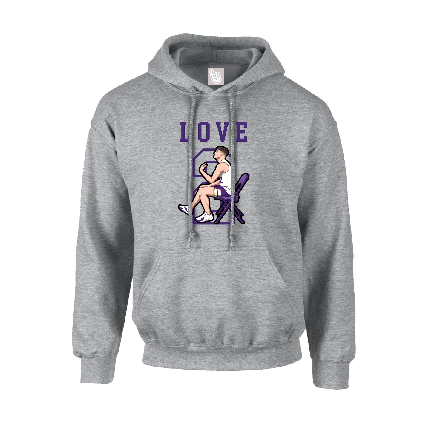 Hoodie — Shirsey in Grey