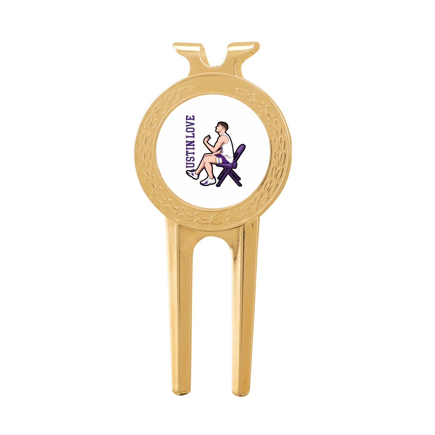 Divot Tool with Ball Marker — Name Vertical in Classic