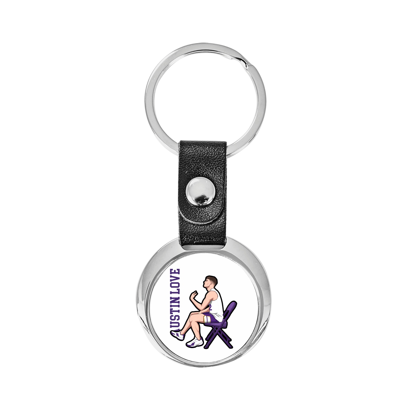 Key Chain — Name Vertical in Classic