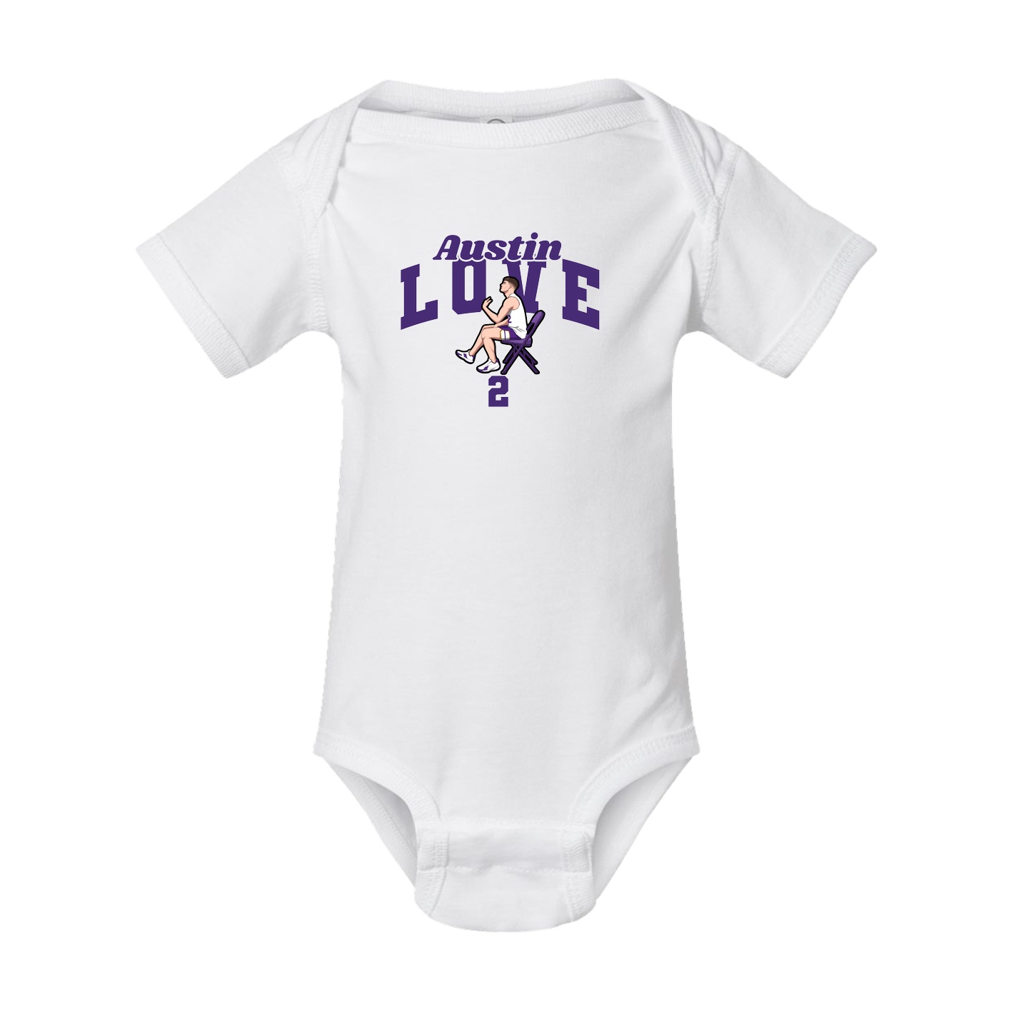 Baby Onesie — Signature Arch in White