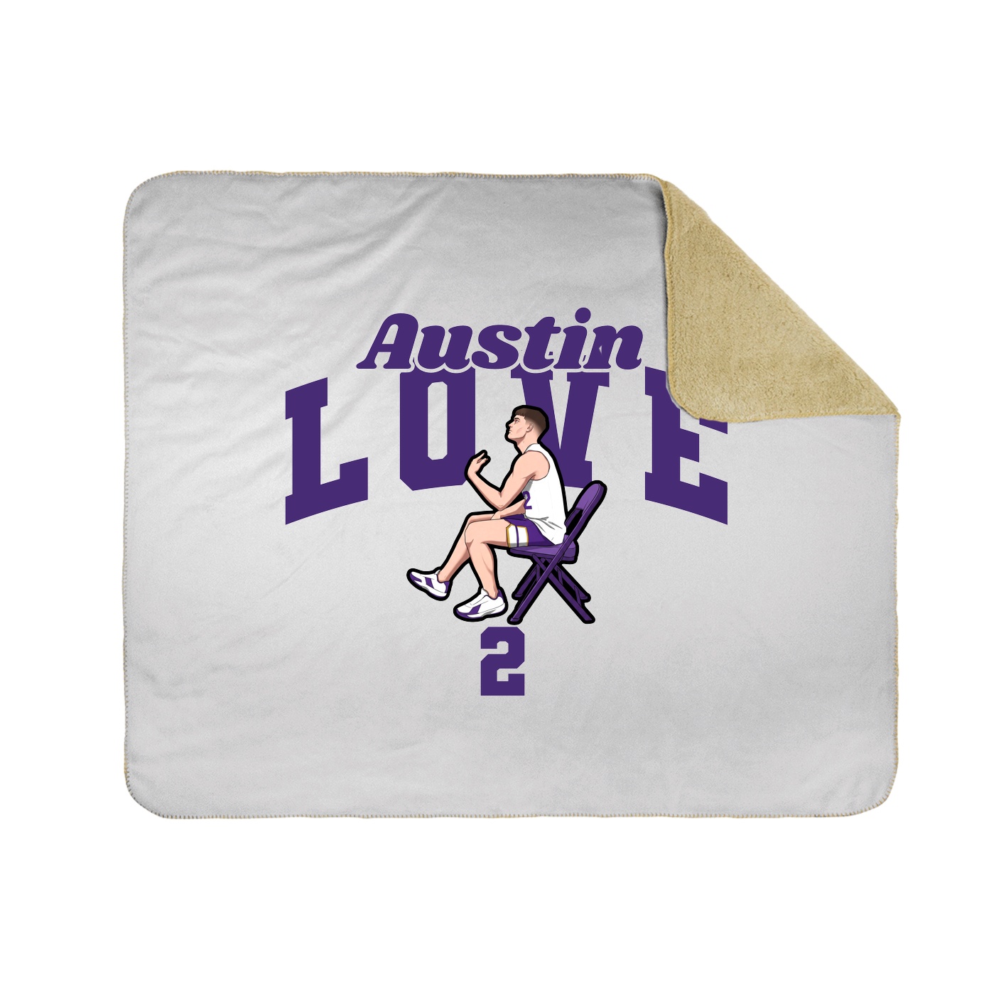 Throw Blanket — Signature Arch in White