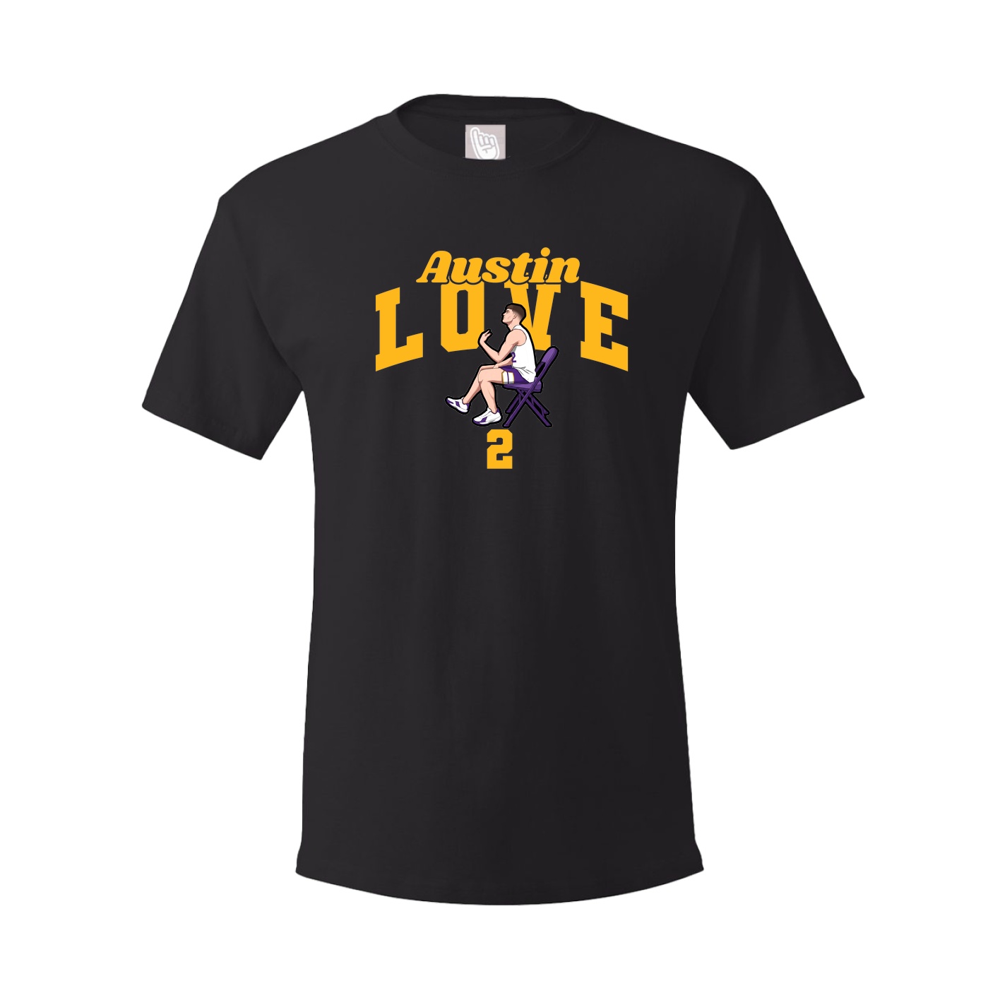 Youth Tee — Signature Arch in Black