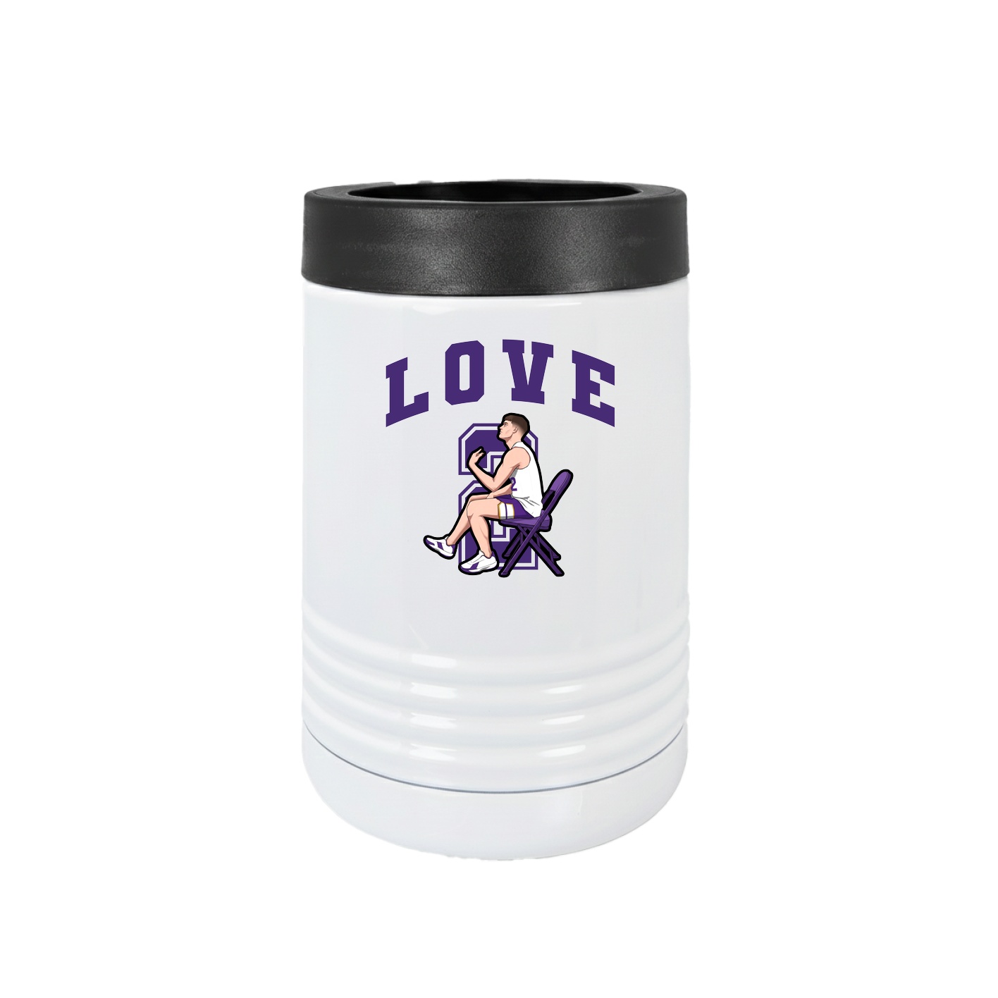 Beverage Holder — Number in White