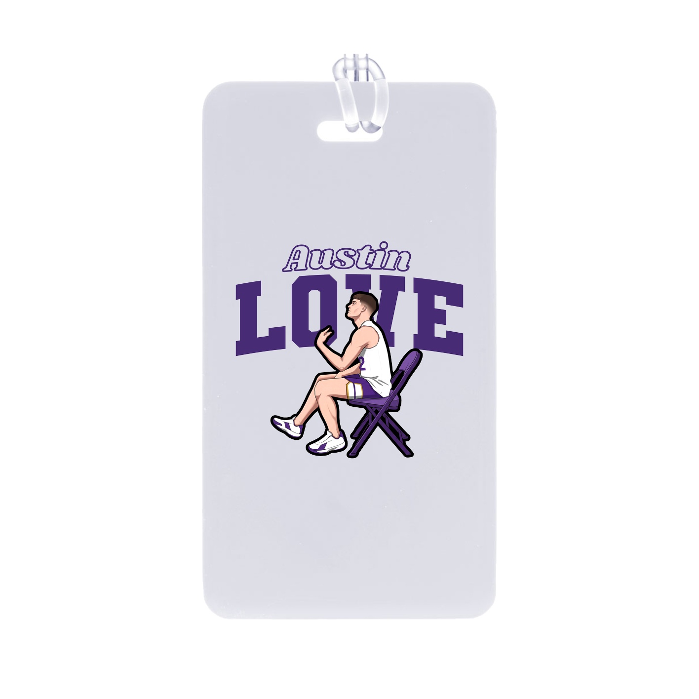 Bag Tag — Name Arch in Classic