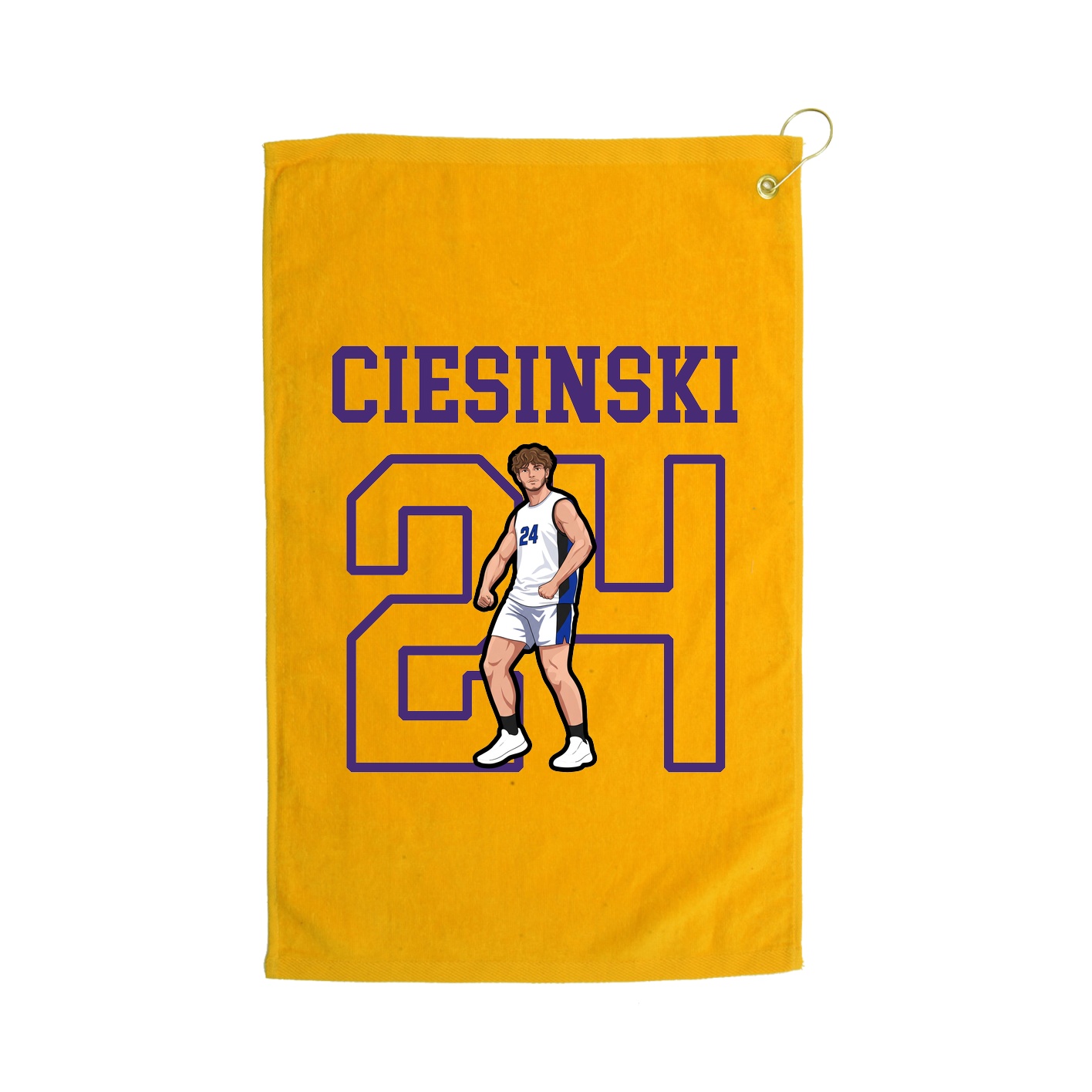 Golf Towel — Shirsey in Gold
