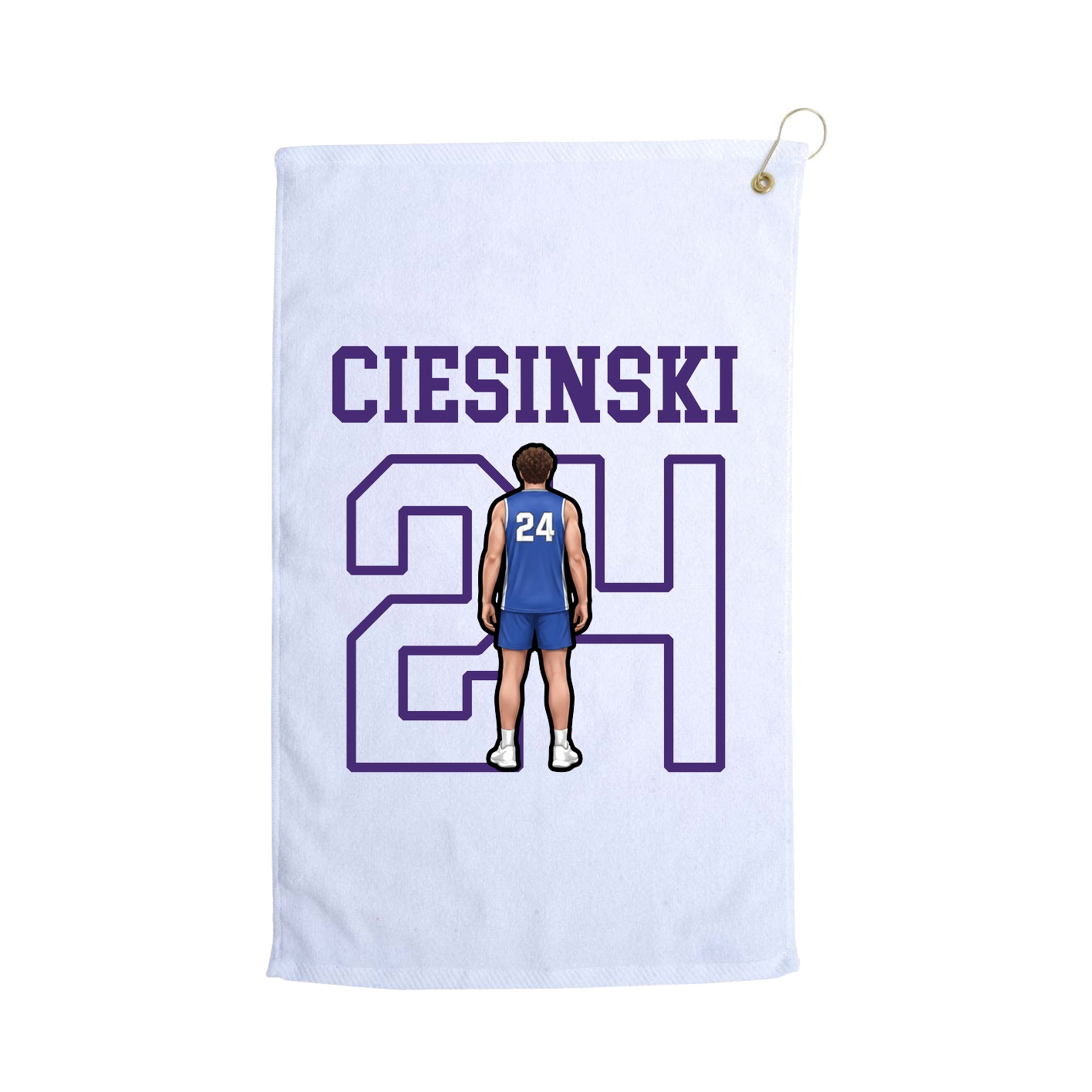 Golf Towel — Shirsey in White