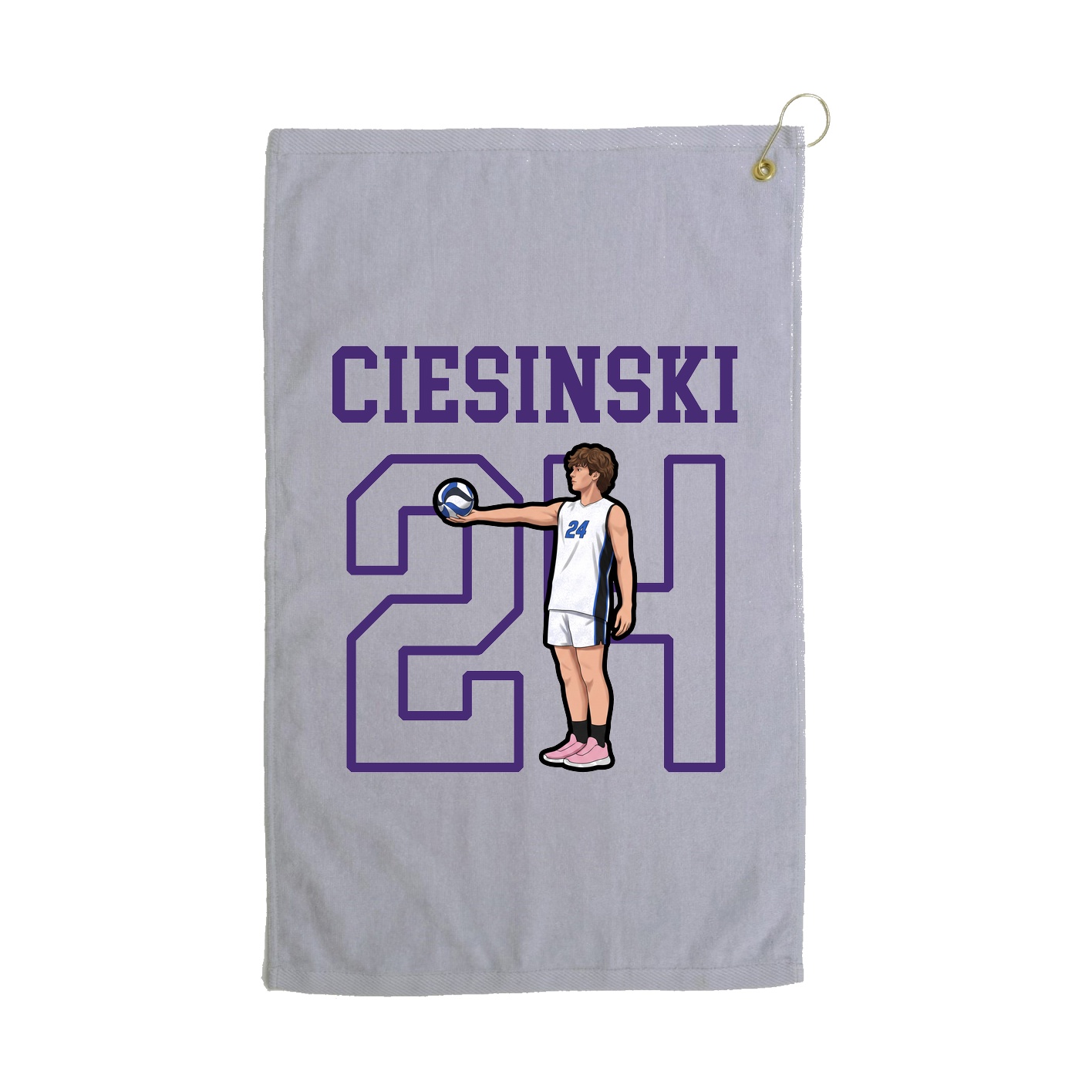 Golf Towel — Shirsey in Grey