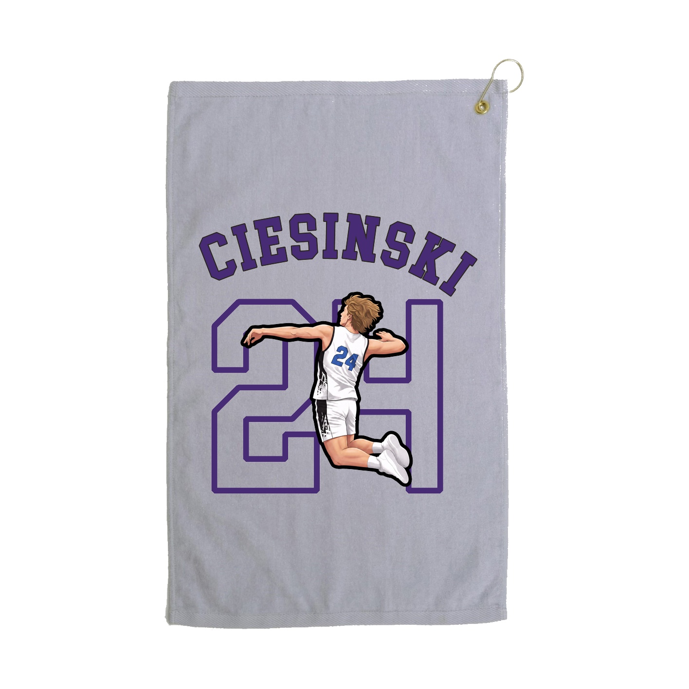 Golf Towel — Shirsey Arch in Grey
