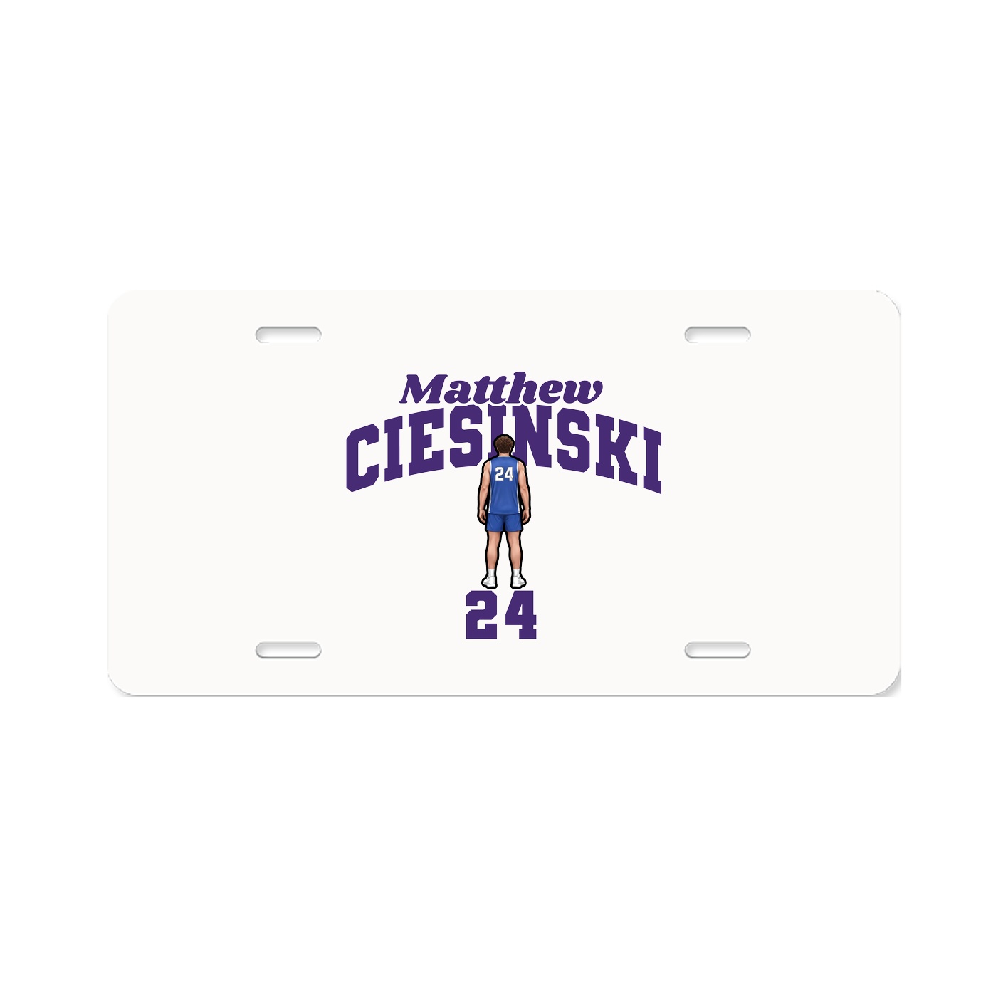License Plate — Signature Arch in Classic