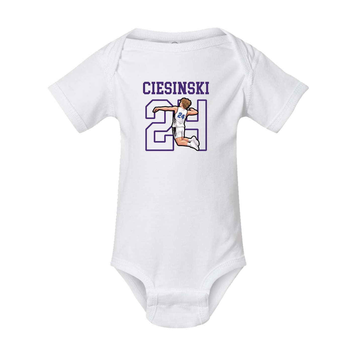 Baby Onesie — Shirsey in White