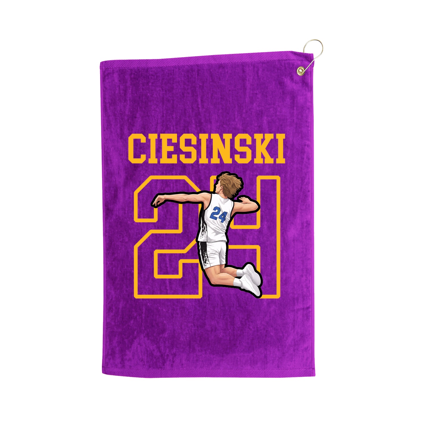 Golf Towel — Shirsey in Purple