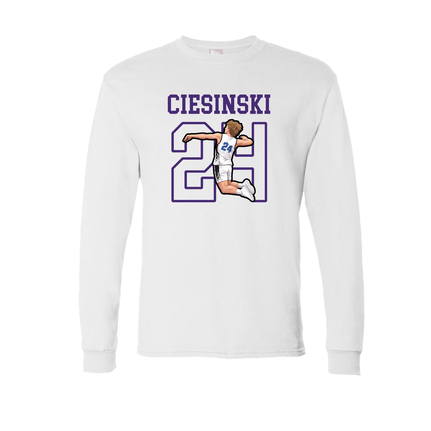 Long Sleeve Tee — Shirsey in White