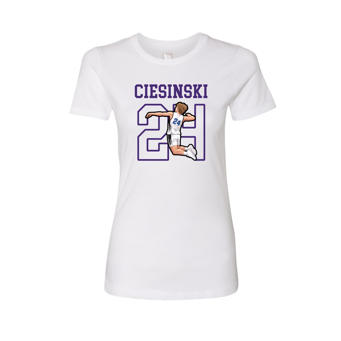 Fitted Women's Tee — Shirsey in White