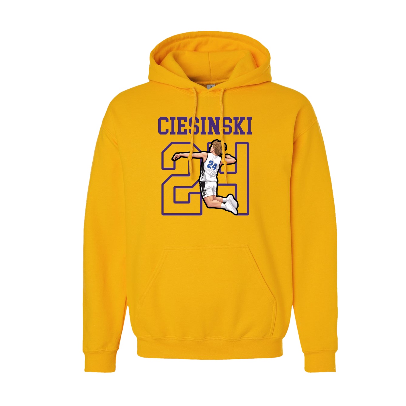Hoodie — Shirsey in Gold