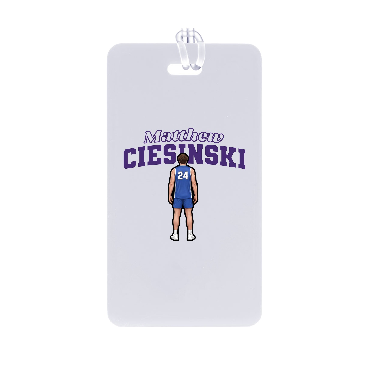 Bag Tag — Name Arch in Classic