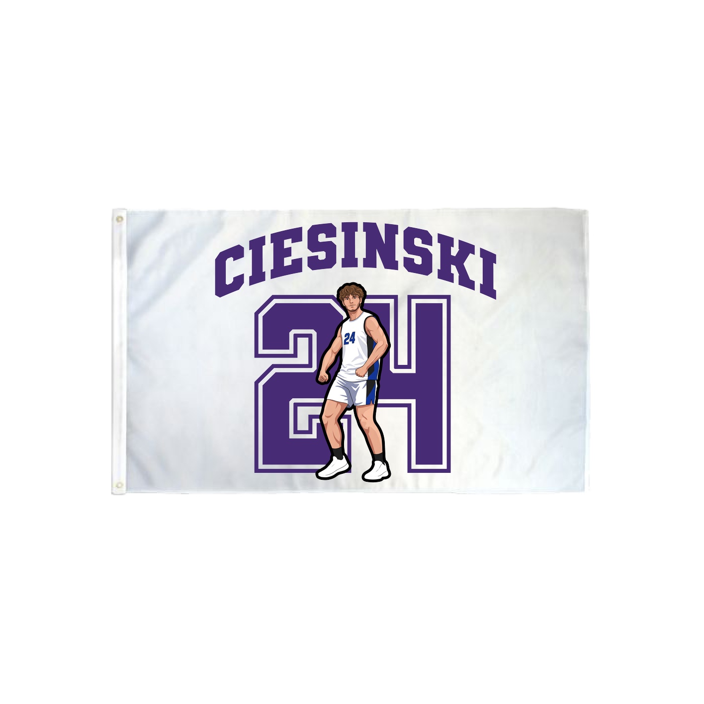 3x5 Flag — Number in Classic