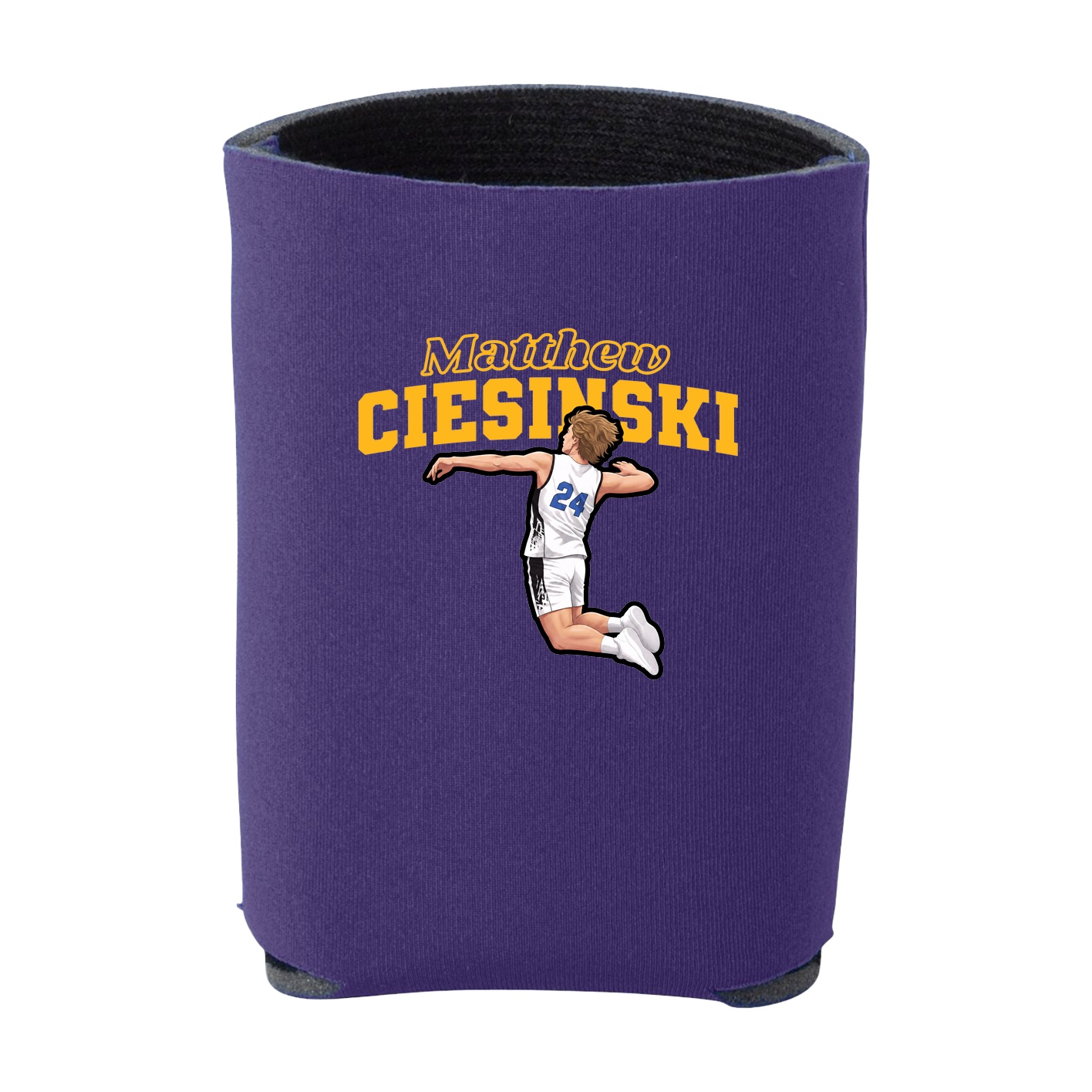 Can Holder — Name Arch in Purple