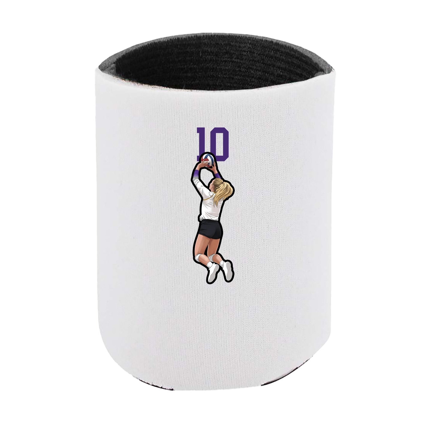 Can Holder — Number Top in White