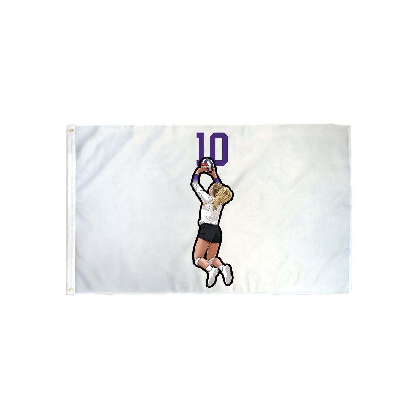 3x5 Flag — Number Top in Classic