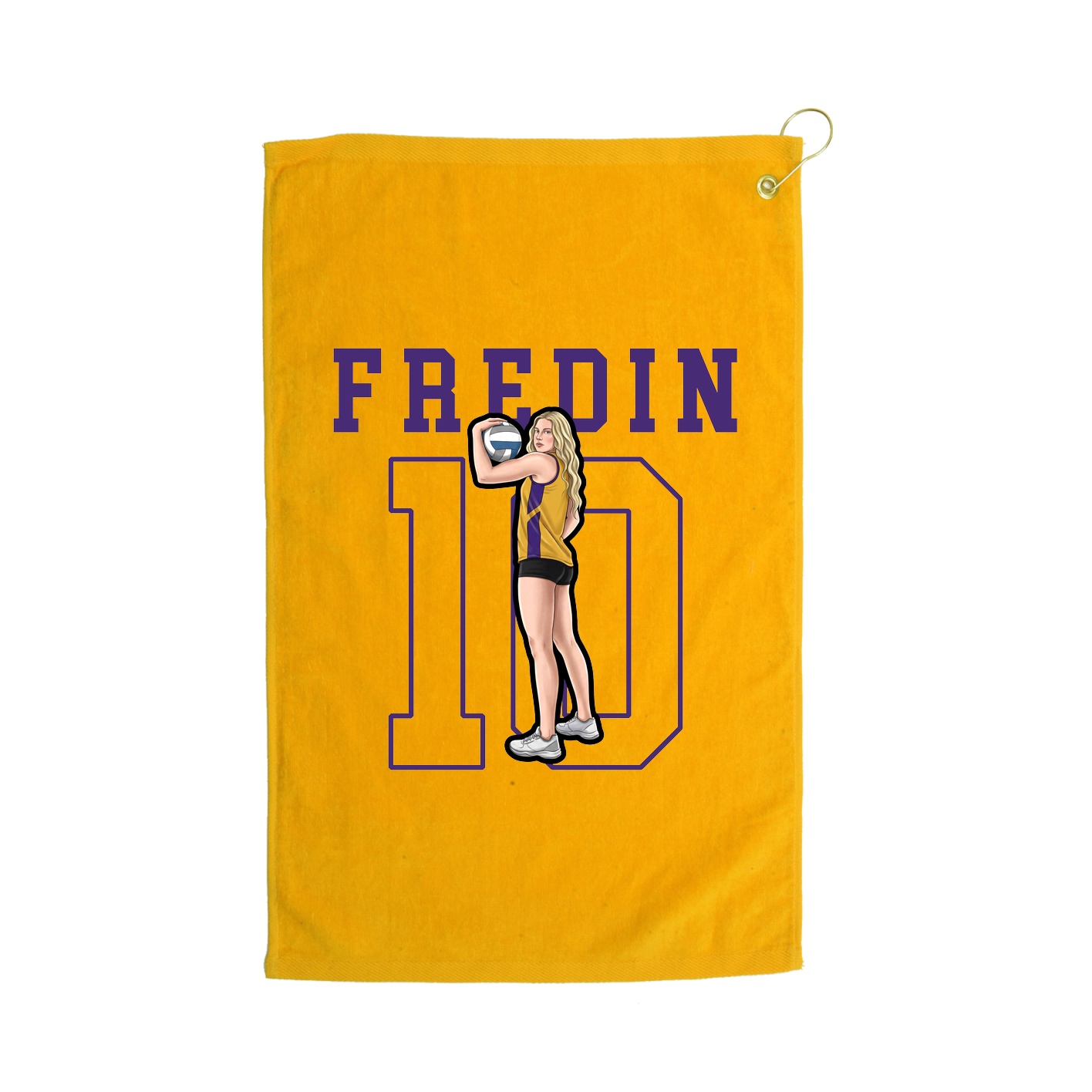 Golf Towel — Shirsey in Gold