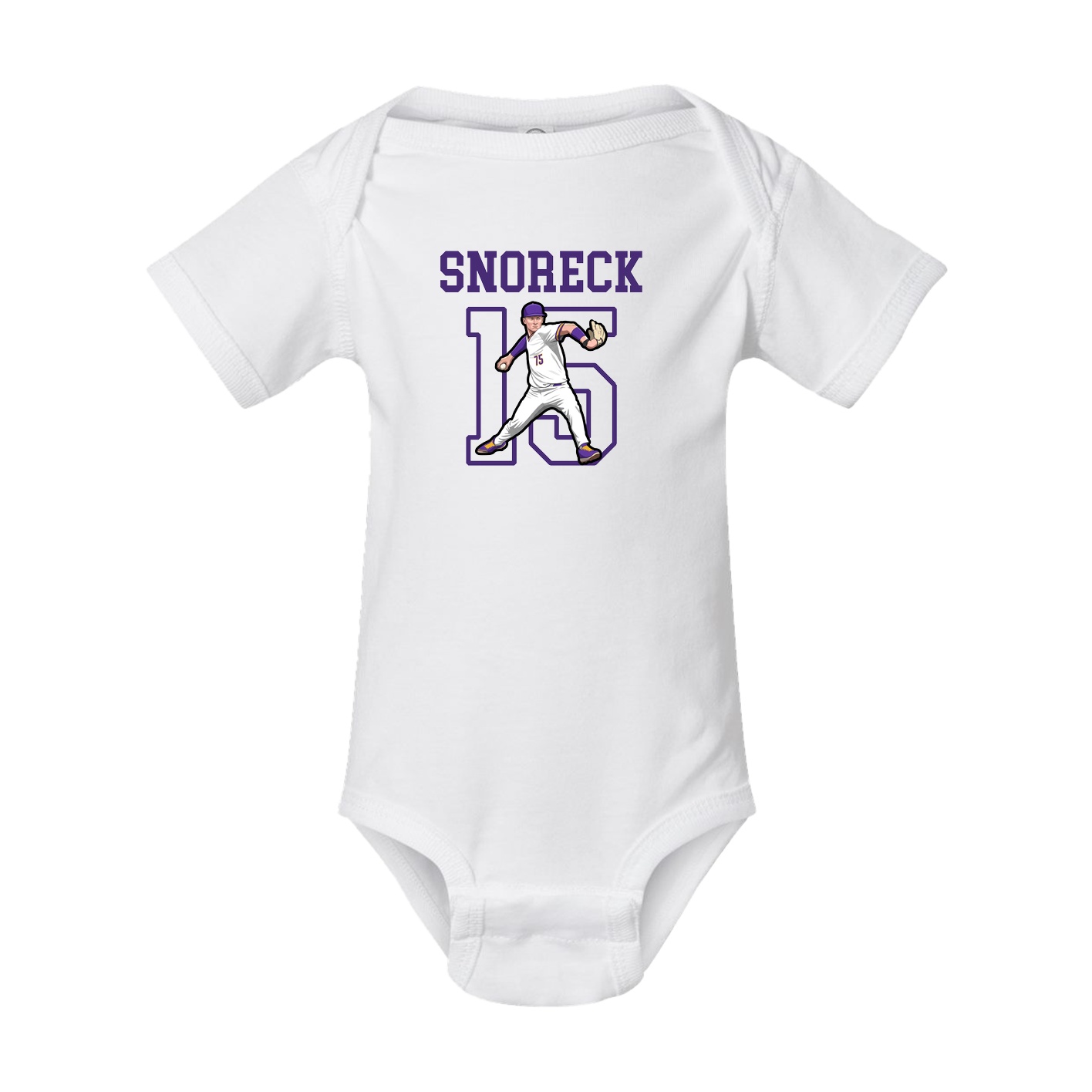 Baby Onesie — Shirsey in White