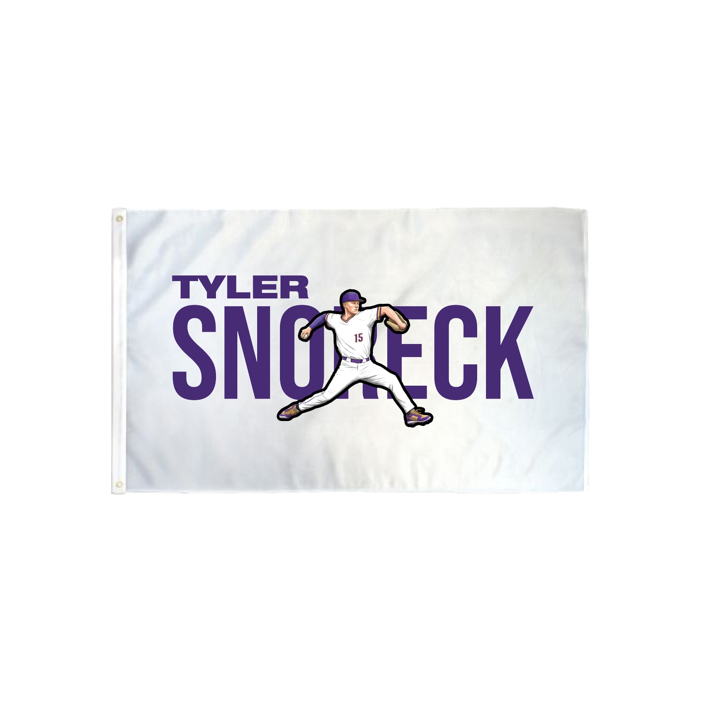 3x5 Flag — Player Name in Classic