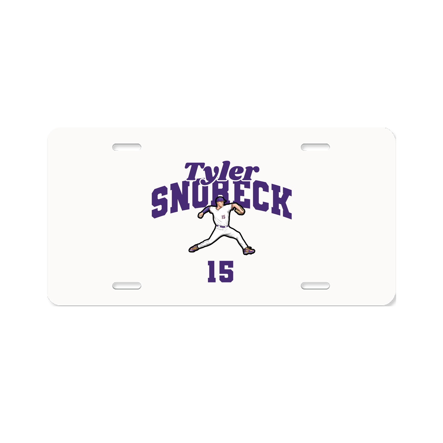 License Plate — Signature Arch in Classic