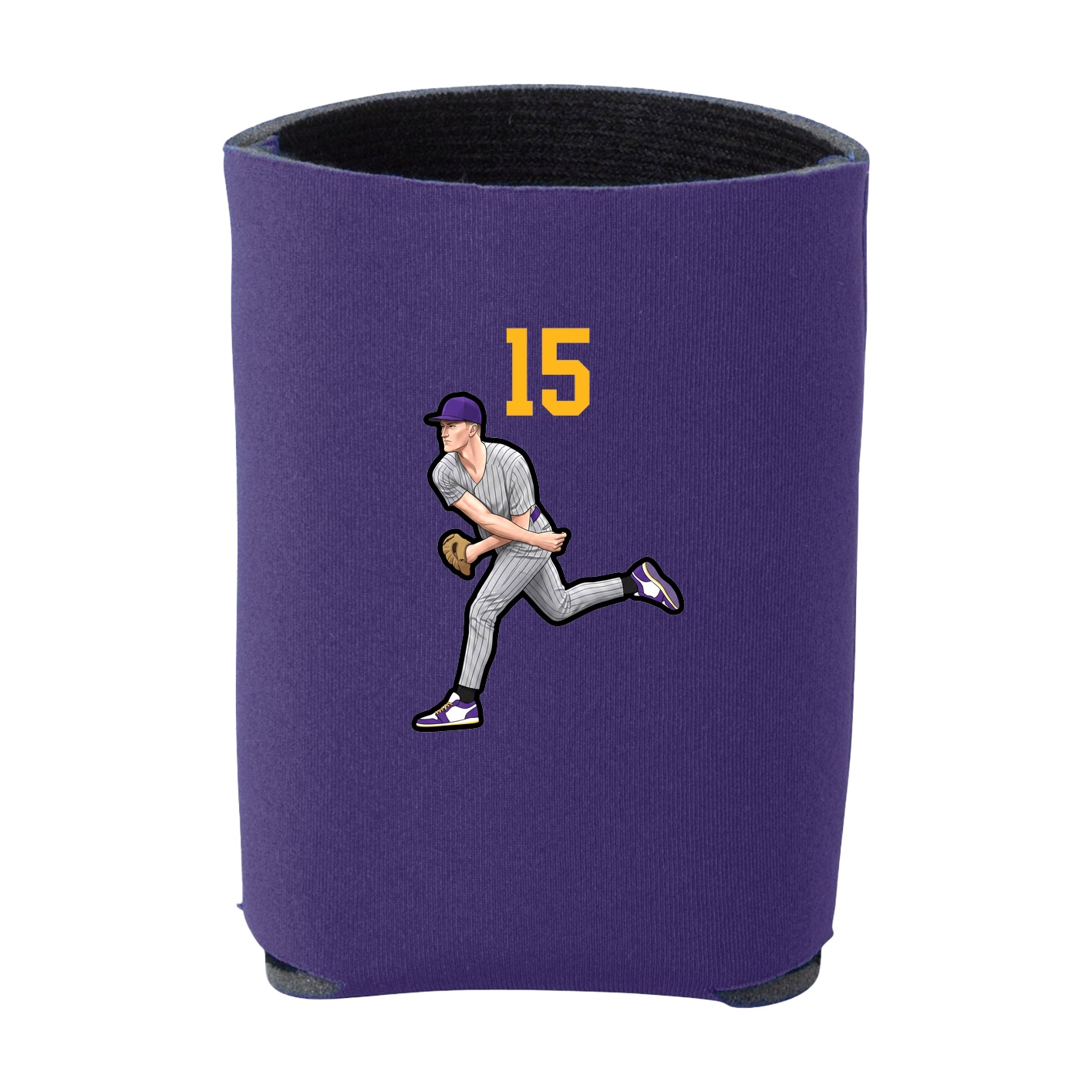 Can Holder — Number Top in Purple