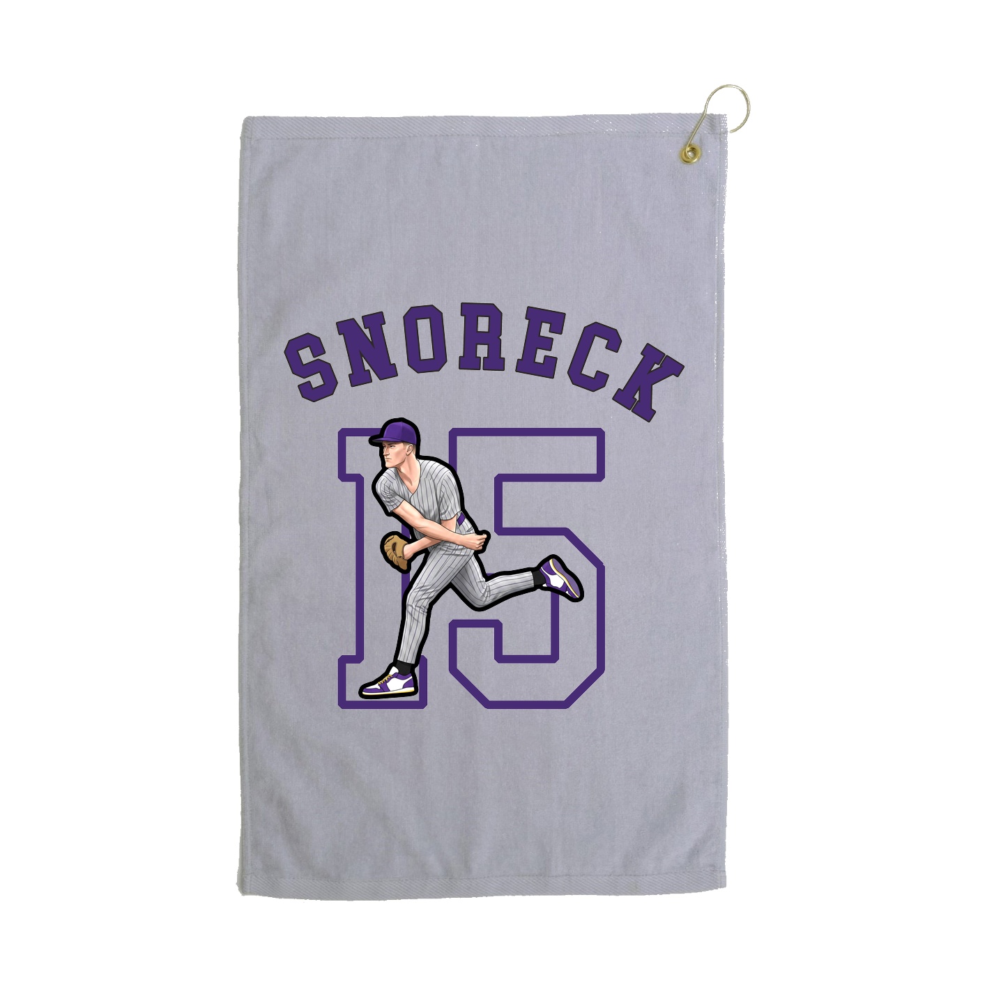 Golf Towel — Shirsey Arch in Grey